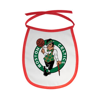 Boston Celtics, Σαλιάρα μωρού αλέκιαστη με κορδόνι Κόκκινη