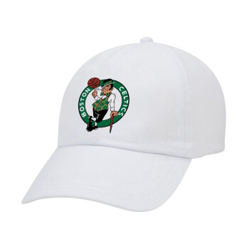 Boston Celtics, Καπέλο ενηλίκων Jockey Λευκό (snapback, 5-φύλλο, unisex)
