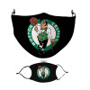 Boston Celtics, Μάσκα υφασμάτινη Ενηλίκων πολλαπλών στρώσεων με υποδοχή φίλτρου