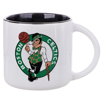 Boston Celtics, Κούπα κεραμική 400ml Λευκή/Μαύρη