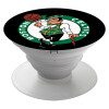 Boston Celtics, Pop Socket Λευκό Βάση Στήριξης Κινητού στο Χέρι