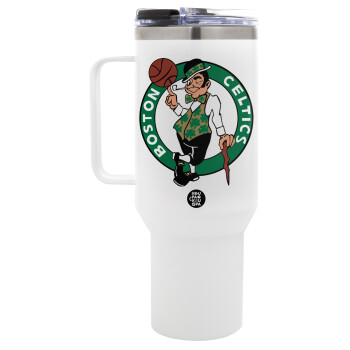 Boston Celtics, Mega Tumbler με καπάκι, διπλού τοιχώματος (θερμό) 1,2L