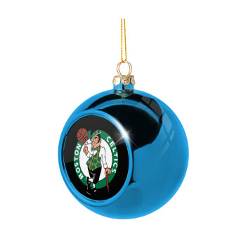 Boston Celtics, Χριστουγεννιάτικη μπάλα δένδρου Μπλε 8cm