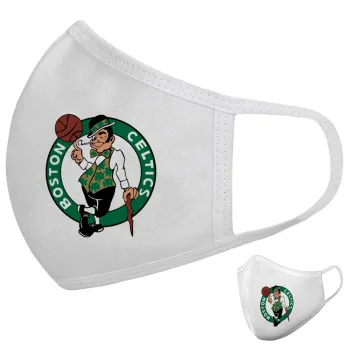 Boston Celtics, Μάσκα υφασμάτινη υψηλής άνεσης παιδική (Δώρο πλαστική θήκη)
