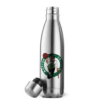 Boston Celtics, Μεταλλικό παγούρι θερμός Inox (Stainless steel), διπλού τοιχώματος, 500ml