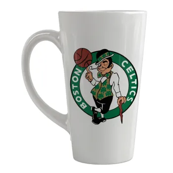 Boston Celtics, Κούπα κωνική Latte Μεγάλη, κεραμική, 450ml