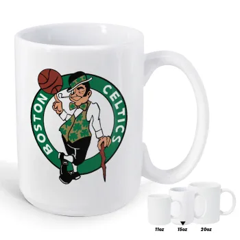 Boston Celtics, Κούπα Mega, κεραμική, 450ml
