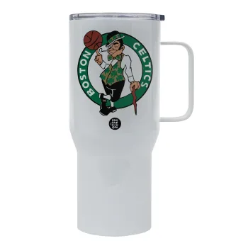 Boston Celtics, Mega Stainless steel Tumbler with lid, double wall 750L