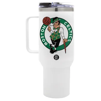 Boston Celtics, Mega Tumbler με καπάκι, διπλού τοιχώματος (θερμό) 1,2L