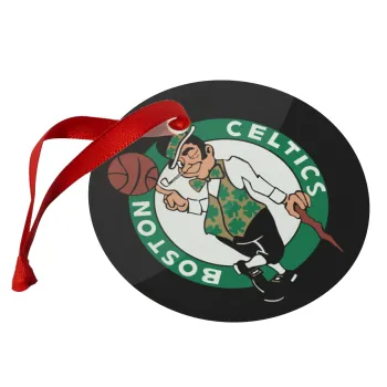 Boston Celtics, Στολίδι Χριστουγεννιάτικο στολίδι γυάλινο 9cm