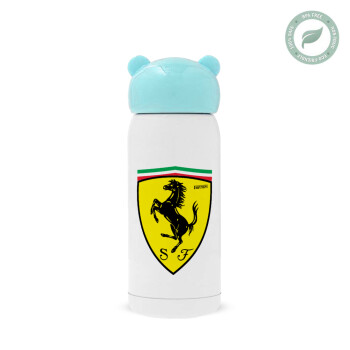 Ferrari, Γαλάζιο ανοξείδωτο παγούρι θερμό (Stainless steel), 320ml