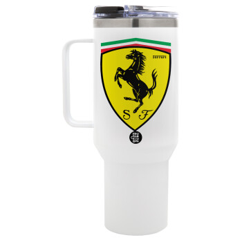 Ferrari, Mega Stainless steel Tumbler with lid, double wall 1,2L