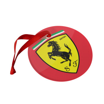Ferrari, Χριστουγεννιάτικο στολίδι γυάλινο 9cm