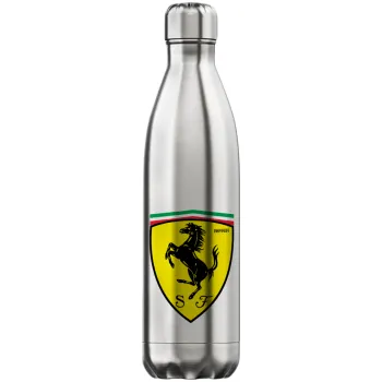 Ferrari, Inox (Stainless steel) hot metal mug, double wall, 750ml