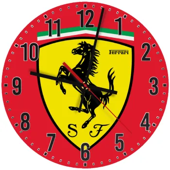 Ferrari, Ρολόι τοίχου ξύλινο (30cm)