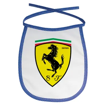 Ferrari, Σαλιάρα μωρού αλέκιαστη με κορδόνι Μπλε
