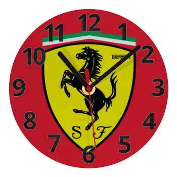 Ferrari, Ρολόι τοίχου γυάλινο (20cm)