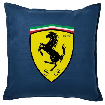 Ferrari, Sofa cushion Blue 50x50cm includes filling