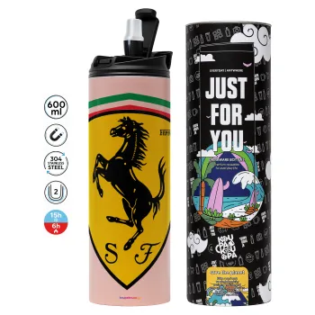 Ferrari, Tumbler stainless steel PINK 600ml