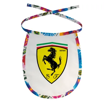 Ferrari, Σαλιάρα μωρού αλέκιαστη με κορδόνι Χρωματιστή