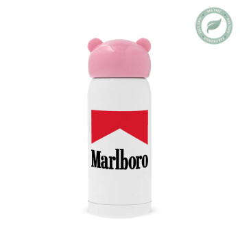 Marlboro, Ροζ ανοξείδωτο παγούρι θερμό (Stainless steel), 320ml