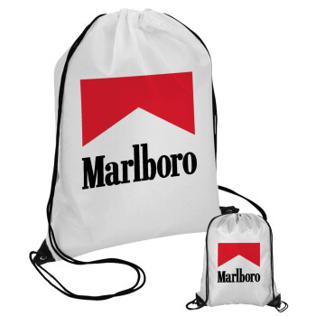 Marlboro, Τσάντα πουγκί με μαύρα κορδόνια (1 τεμάχιο)