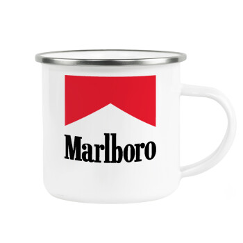 Marlboro, Κούπα Μεταλλική εμαγιέ λευκη 360ml