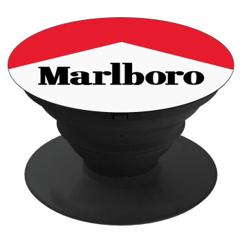 Marlboro, Pop Socket Μαύρο Βάση Στήριξης Κινητού στο Χέρι