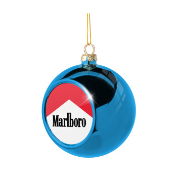 Marlboro, Χριστουγεννιάτικη μπάλα δένδρου Μπλε 8cm