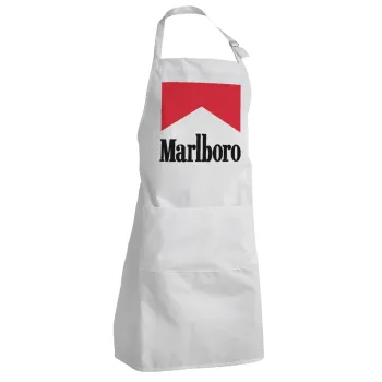 Marlboro, Adult Chef Apron (with sliders and 2 pockets)