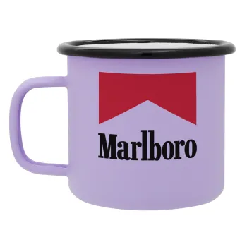 Marlboro, Κούπα Μεταλλική εμαγιέ ΜΑΤ Light Pastel Purple 360ml