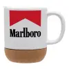 Ceramic coffee mug Cork (MAT), 330ml