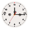 Wooden wall clock (20cm)