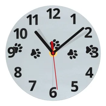 paw, Ρολόι τοίχου γυάλινο (20cm)