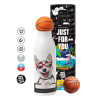 Bascetball Metal mug thermos, double wall, 550ml