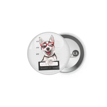 Warning, beware of Dog, Κονκάρδα παραμάνα 5cm