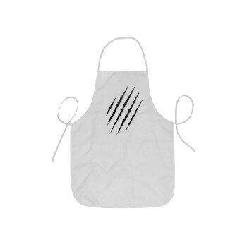 Claw scratch, Ποδιά Σεφ ολόσωμη κοντή  Παιδική (44x62cm)