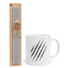 Easter Set, Ceramic Cup (330ml) & Easter aromatic flat candle (30cm) (GRAY)