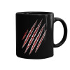 Mug black, ceramic, 330ml