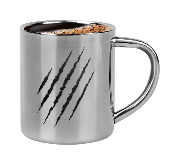 Claw scratch — Κουπάκι μεταλλικό διπλού τοιχώματος για espresso (220ml)