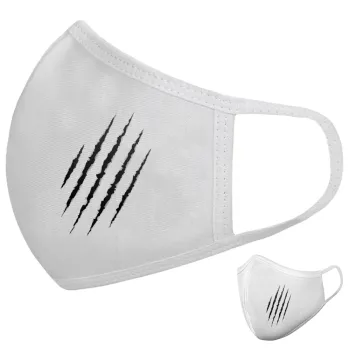 Claw scratch, Μάσκα υφασμάτινη υψηλής άνεσης παιδική (Δώρο πλαστική θήκη)