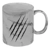 Mug ceramic marble style, 330ml
