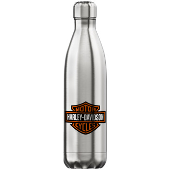 Motor Harley Davidson, Inox (Stainless steel) hot metal mug, double wall, 750ml