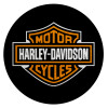 Motor Harley Davidson, Επιφάνεια κοπής γυάλινη στρογγυλή (30cm)