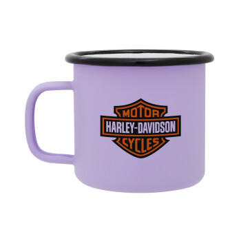Motor Harley Davidson, Κούπα Μεταλλική εμαγιέ ΜΑΤ Light Pastel Purple 360ml