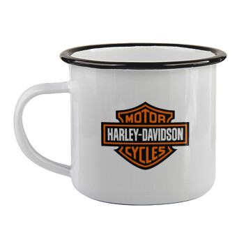 Motor Harley Davidson, Κούπα εμαγιέ με μαύρο χείλος 360ml