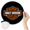 Motor Harley Davidson, Βεντάλια υφασμάτινη αναδιπλούμενη με θήκη (20cm)