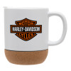 Ceramic coffee mug Cork (MAT), 330ml
