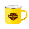 Yellow Enamel Metallic Cup 360ml