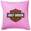 Sofa cushion Pink 50x50cm includes filling